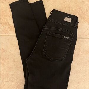 Seven7 Women's Black Skinny Jeans
